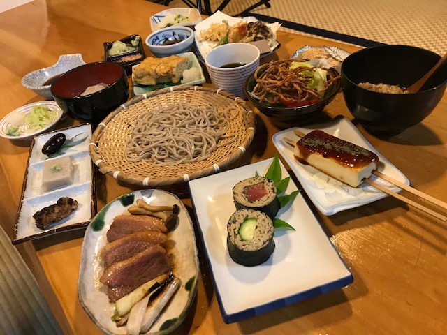 小松屋さんの蕎麦会席3,500円